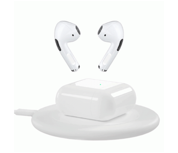 AirPods Pro4 Wireless Bluetooth Earbuds - White - Zoom Image 3