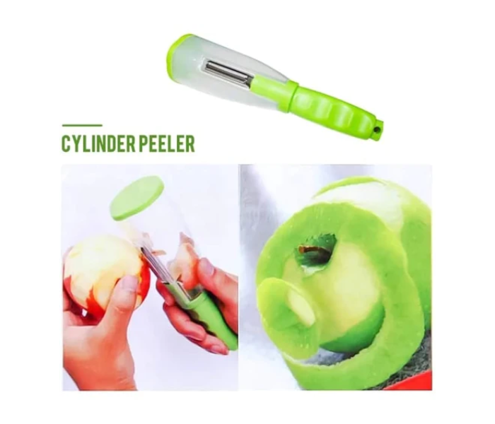 VP-44 Easy Slicer Vegetable Peeler with Container - Green - Zoom Image 4