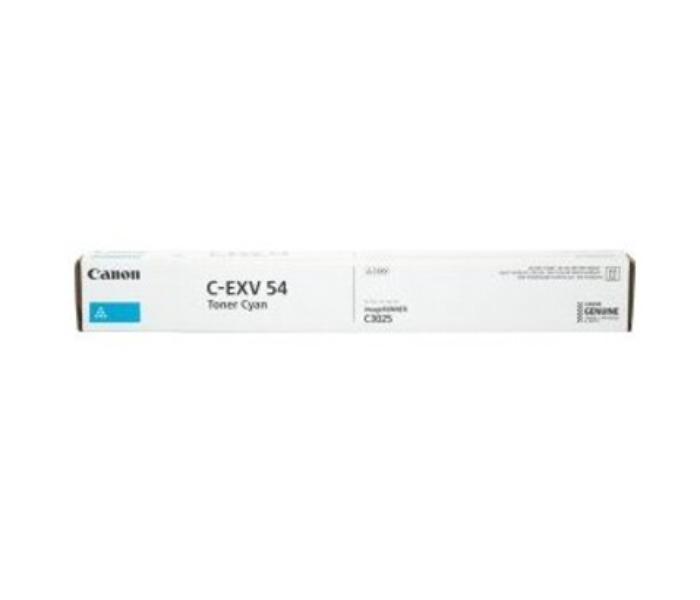 Canon C-EXV 54 Genuine Cyan Toner - Zoom Image 3