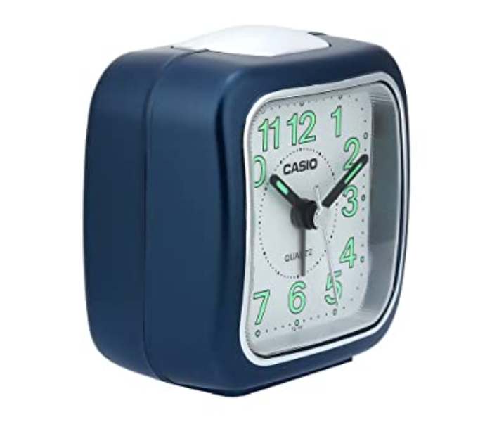 Casio TQ-142-2DF Abstract Analog Table Clock - Blue - Zoom Image 3