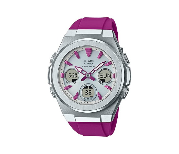 Casio MSG-S600-4ADR Baby-G Analog-Digital Watch for Women - Purple - Zoom Image 1