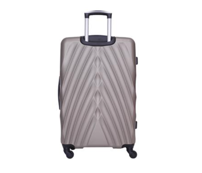 Para John PJTR3045 3 Pieces Abs Rolling Trolley Luggage Set - Champagne - Zoom Image 4