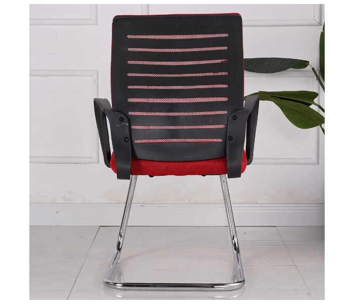 Danube Home Marvel Visitor Office Chair - Red - Zoom Image 4