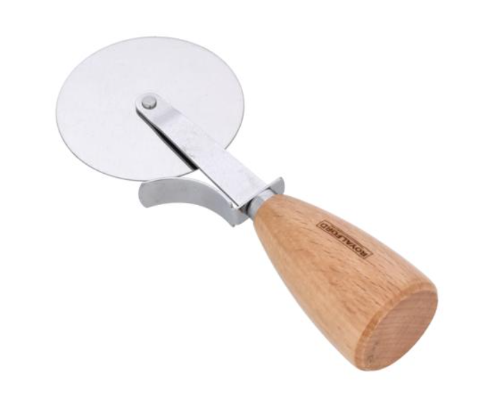 Royalford RF10662 Pizza Cutter - Silver and Brown - Zoom Image 4