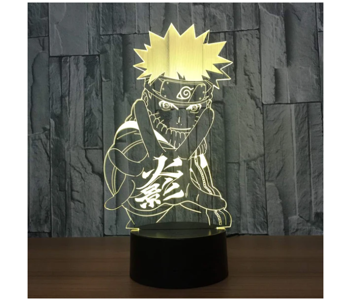 Watiaa 3D Lamp Naruto Game Playing USB LED Bedroom Decorative Night Light - Zoom Image 2