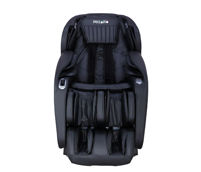 Danube Home Kryten Leather Massage Chair - Black - Zoom Image 2