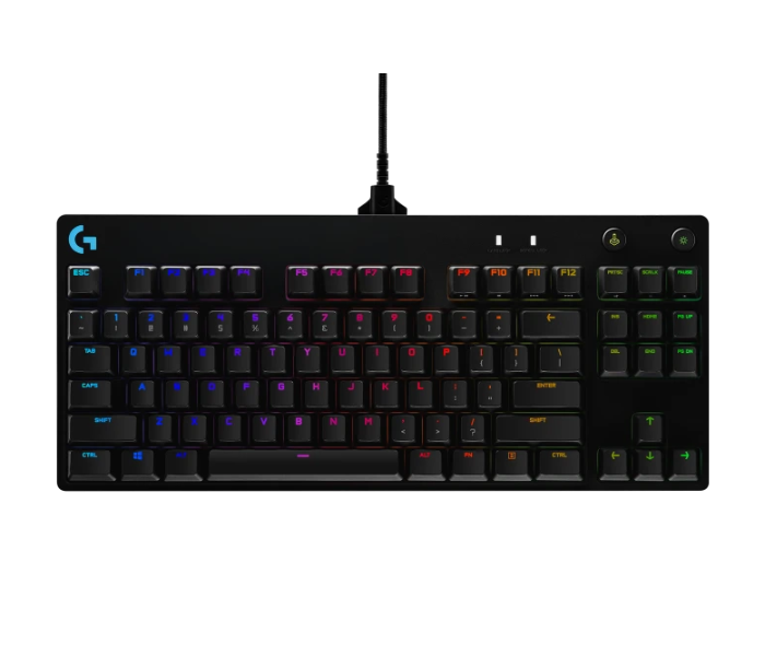 Logitech Pro Gaming Keyboard - Black - Zoom Image 1