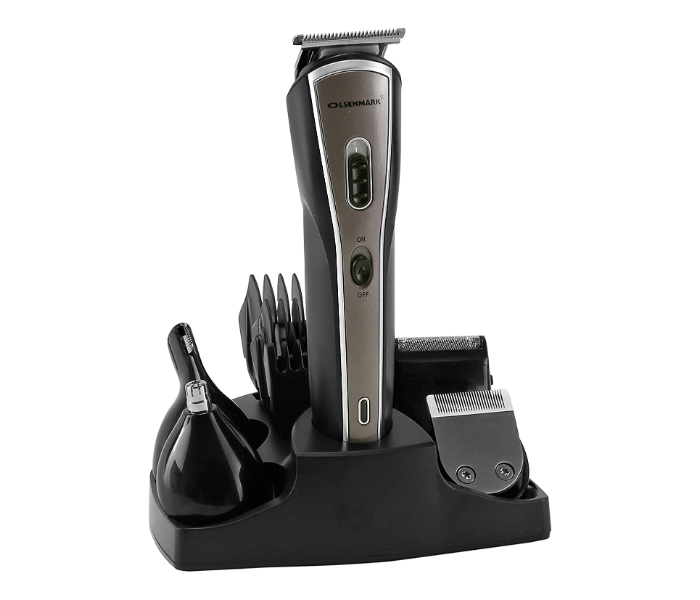 Olsenmark OMTR4036 10 In 1 Rechargeable Grooming Set - 3 Watt - Zoom Image 1