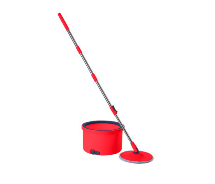 Royalford RF10500 2.5 Litre Round Spin Easy Mop Bucket - Red - Zoom Image 3