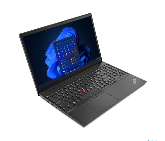 Lenovo 21E600ATGR ThinkPad E15 Gen4 15.6 Inch FHD Intel Core i5-1235U Processor 8GB DDR4 RAM 512GB SSD 2GB NVIDIA GeForce MX550 GDDR6 DOS with Bag - Black - Zoom Image 2