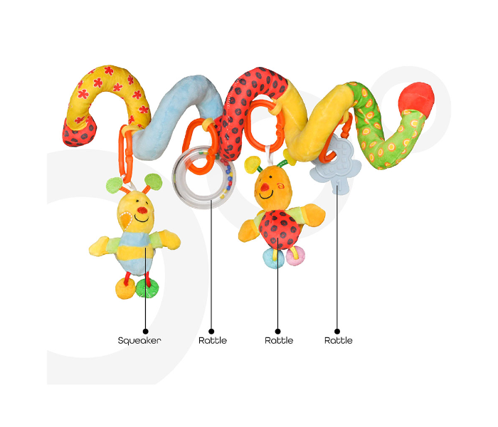 Moon MNNSTMT01 Bee Spiral Activity Toy for Babies - Zoom Image 2