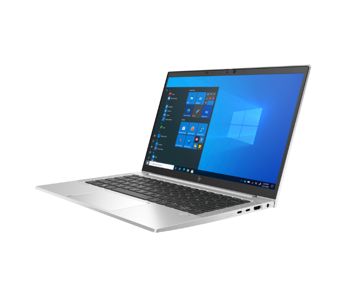 HP 336H2EA Elitebook 830 G8 Notebook 13.3 Inch FHD Intel Core i5-1135G7 Processor 8GB DDR4 RAM 256 SSD Integrated Intel Iris Xe Graphics Windows 10 Pro - Silver - Zoom Image 2