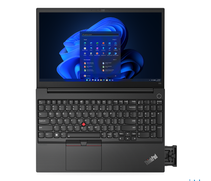 Lenovo 21E6000QGR ThinkPad E15 Gen4 15.6 Inch FHD Intel Core i5-1235U Processor 8GB DDR4 RAM 512GB SSD Integrated Intel Iris Xe Graphics Windows 11 Pro 64 - Black - Zoom Image 6