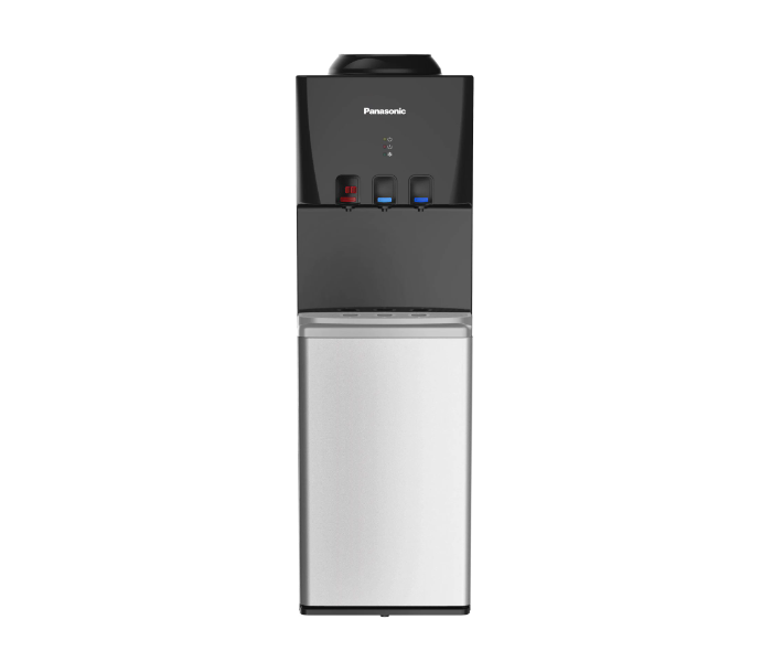 Panasonic SDMWD3128TG Top Loading Water Dispenser - Black and Silver - Zoom Image