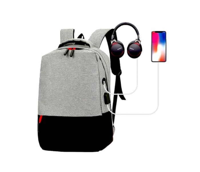 FN Set of 3 Pieces Business Laptop Backpack - Black - Zoom Image 2