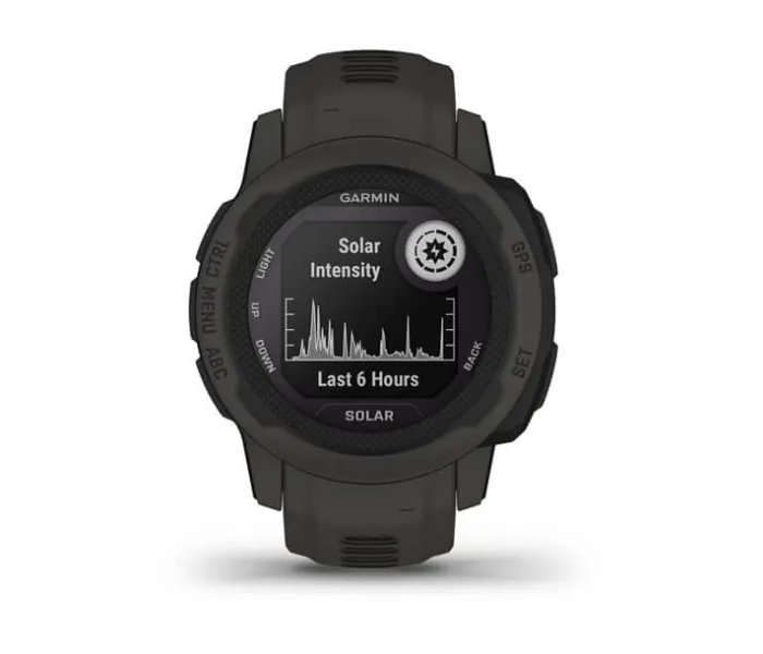 Garmin 010-02564-00 Instinct 2S Solar Standard Edition GPS Smartwatch - Graphite - Zoom Image 2