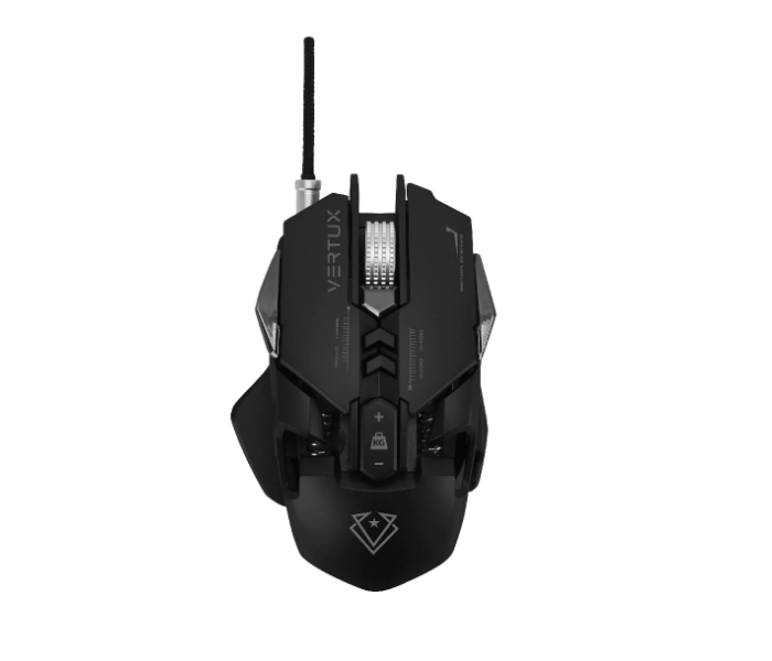 Vertux DXB000117 Indium Wired Mouse - Black - Zoom Image 1