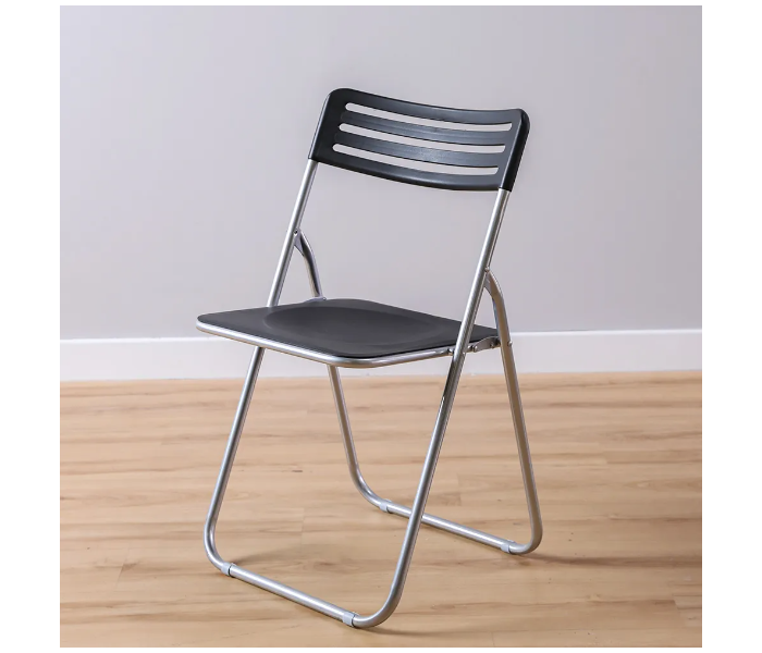 Danube Home Cosmo Steel Folding Chair - White - Zoom Image 2