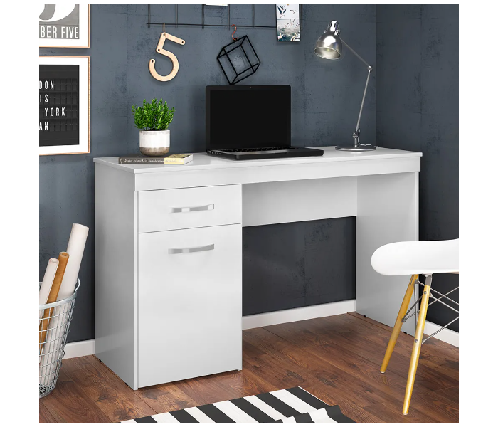 Danube Home Vitoria Office Desk - White - Zoom Image 1