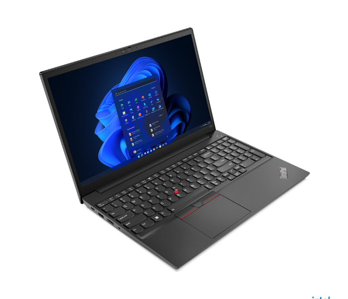 Lenovo 21E6000QGR ThinkPad E15 Gen4 15.6 Inch FHD Intel Core i5-1235U Processor 8GB DDR4 RAM 512GB SSD Integrated Intel Iris Xe Graphics Windows 11 Pro 64 - Black - Zoom Image 2