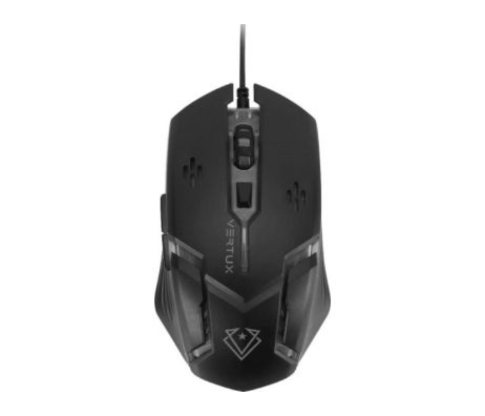 Vertux DXB000086 Sensei USB Wired Gaming Mouse - Black - Zoom Image 1