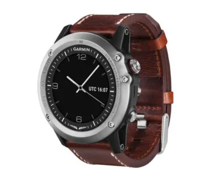 Garmin 010-01338-30 D2 Bravo GPS Pilot Watch with Brown Leather Band - Zoom Image 4