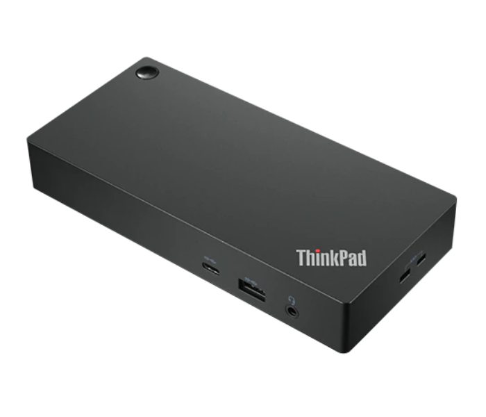 Lenovo 40AY0090UK ThinkPad Universal USB-C Dock - Black - Zoom Image 1