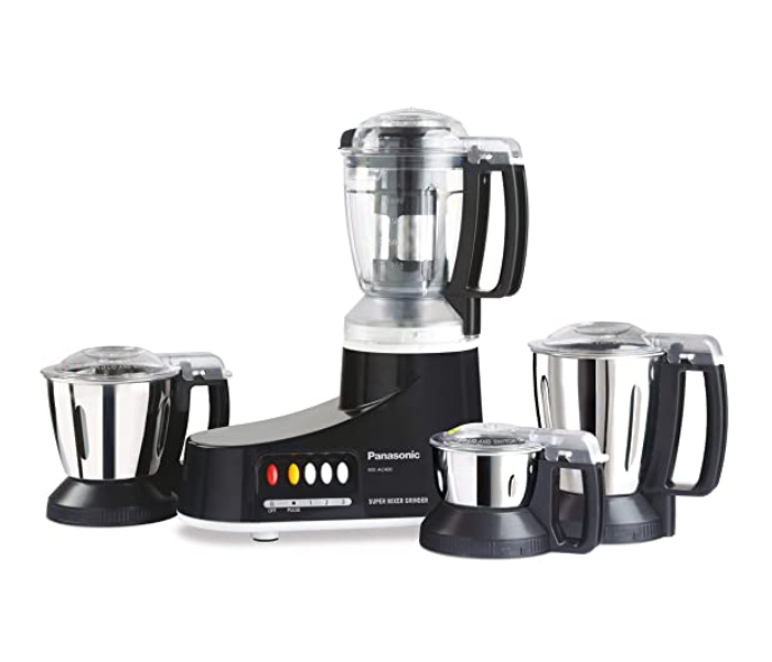 Panasonic MX AC 400 550 Watts 4 Jars Mixer Grinder - Black - Zoom Image 1