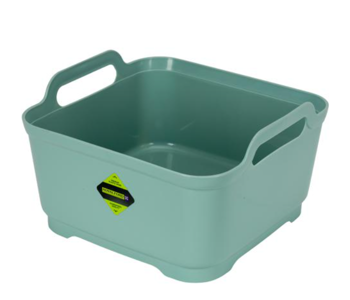 Royalford RF10874 9 Litre  Square Basket With Wash filter - Green - Zoom Image 1