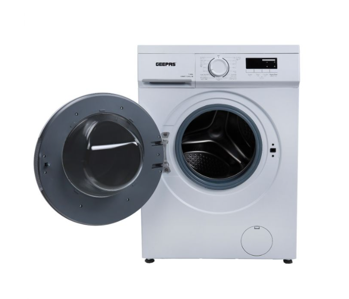 Geepas GWMF71200LCJ Front Load Washing Machine 1000rpm - White - Zoom Image 2