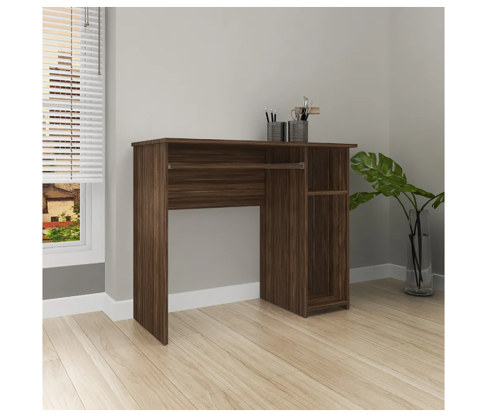 Danube Home Amity Office Table - Walnut - Zoom Image 3