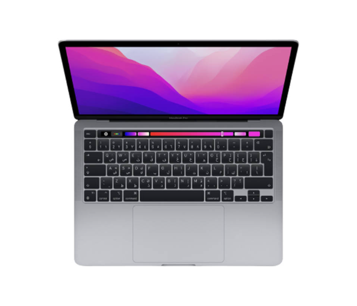 Apple Z16S000P3 MacBook Pro 13 Inch Retina Display with True Tone M2 Chip With 8 Core CPU And 10 Core GPU 16GB RAM 2TB SSD Backlit Magic Keyboard - Space Gray - Zoom Image 4