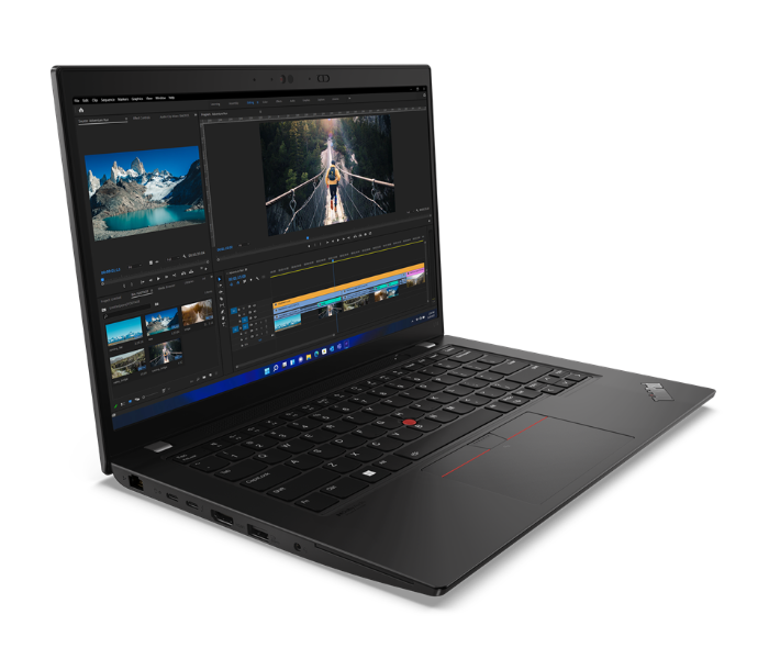 Lenovo 21C10008GR ThinkPad L14 Gen 3 14 Inch FHD Intel Core i5-1235U Processor 8GB DDR4 RAM 256GB SSD Integrated Intel Iris Xe Graphics Windows 11 Pro 64 - Black - Zoom Image 4