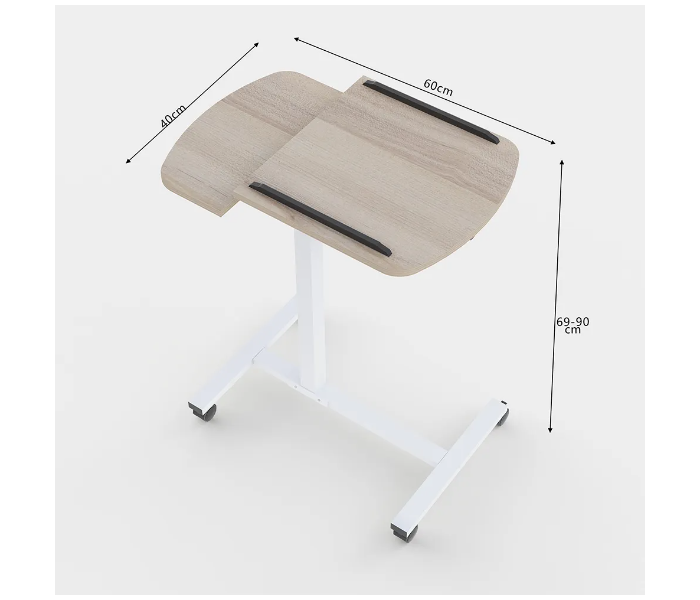 Danube Home Maximo Laptop Table - Natural Oak - Zoom Image 2