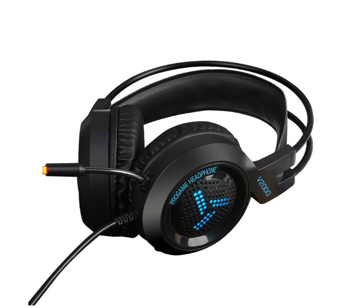 Taidun V2000 3.5mm Pin Gaming Headset -Black - Zoom Image 3