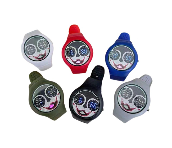 RMN D-59 Pack of 6 Pieces Smiley Digital Watch - Zoom Image 1