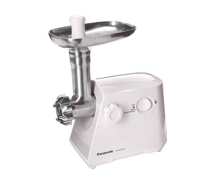 Panasonic MK MG 1300 Watts Meat Grinder - White - Zoom Image 1