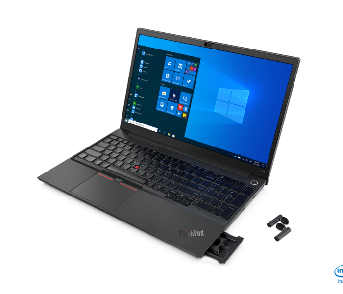 Lenovo 20TD000AAD ThinkPad E15 Black 15.6 Inch FHD Intel Core i7-1165G7 Processor 16GB DDR4 RAM 512GB SSD Integrated Intel Iris Xe Graphics DOS - Black - Zoom Image 2