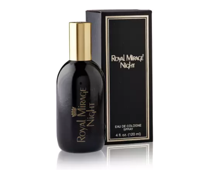 Royal Mirage 120ml Night Eau De Cologne Perfume for Men - Zoom Image