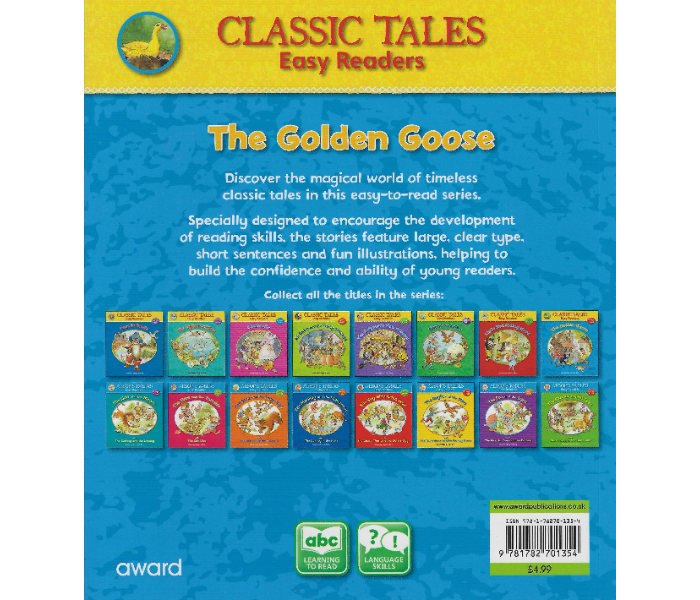 Award Publications Classic Tales The Golden Goose Book For Children - Zoom Image 2