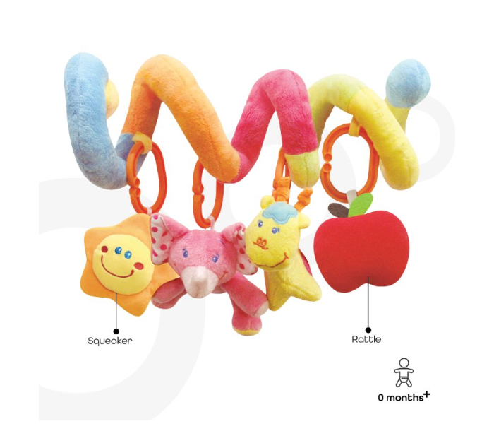 Moon MNBTRMX07 Animals Spiral Activity Toy for Babies - Zoom Image 2