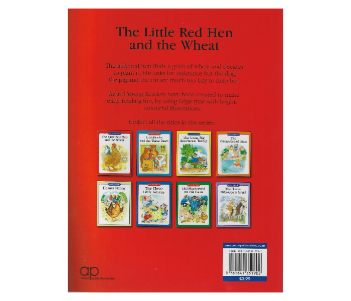 Award Publications Young Readersthe Little Red Hen And The Wheat Book For Children - Zoom Image 2