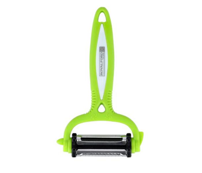 Royalford RF10734 Multifunctional 3 In 1 Peeler - Green - Zoom Image 1