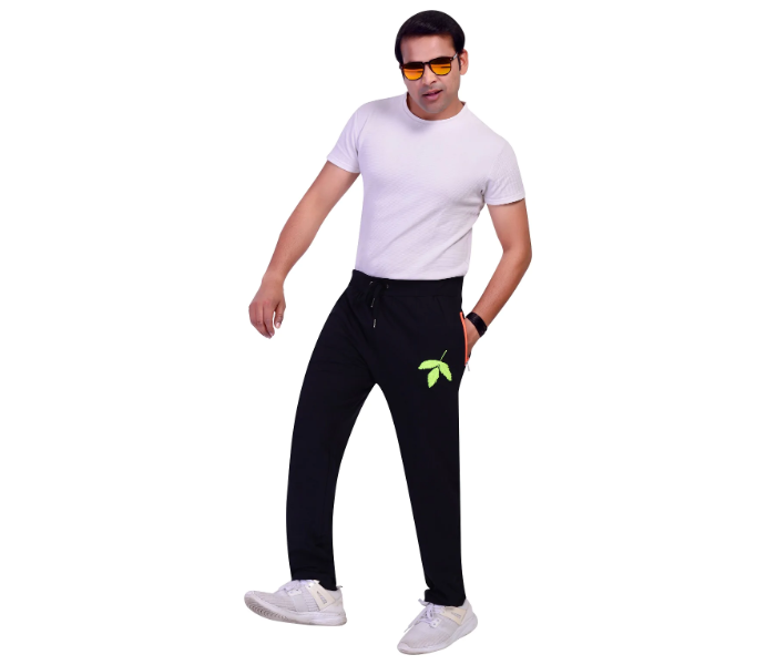 Casper CAMP2 Pack Of 2 Medium Track Pant for Men - Black and Grey - Zoom Image 2