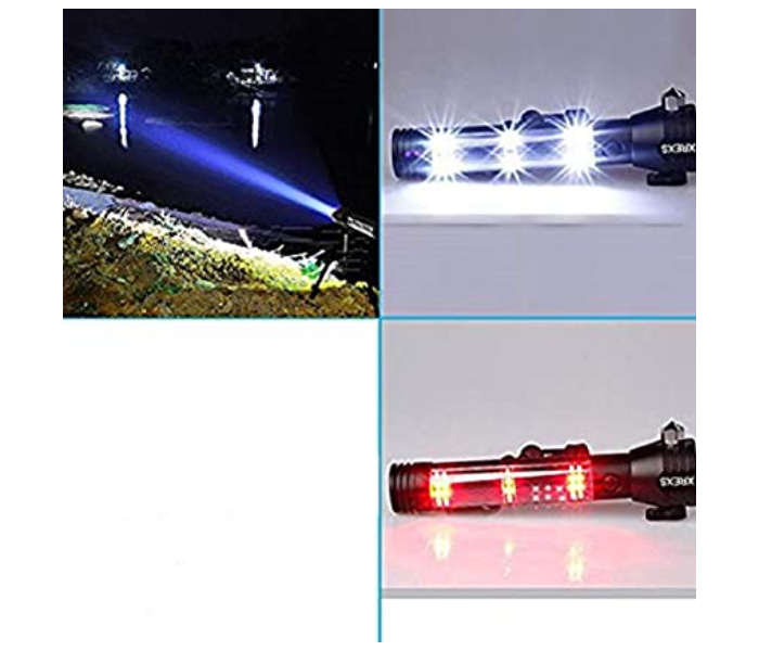 Generic LED Car Flashlight Multi-Function Po120165