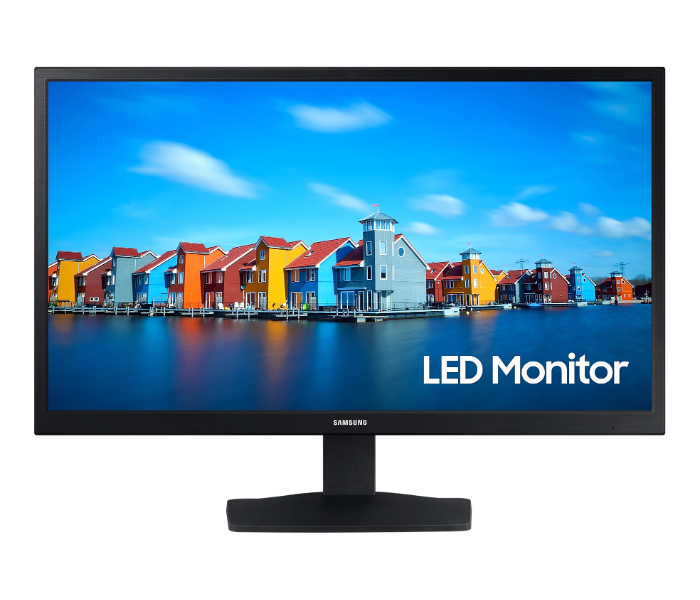 Samsung LS22A330NHMXUE LED 22 Inch FHD LED Monitor - Black - Zoom Image 1