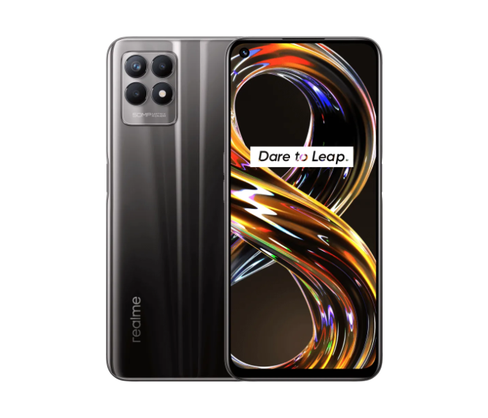 Realme 8i 4GB RAM 128GB 4G - Space Black - Zoom Image 1