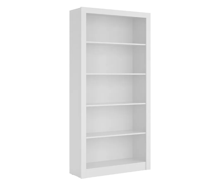 Danube Home Warden Office Book Shelf - White - Zoom Image 2