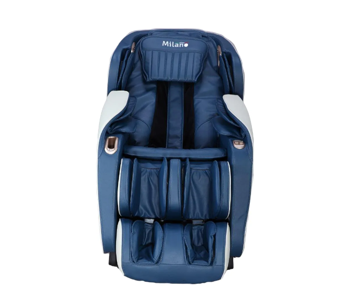 Danube Home Kryten Leather Massage Chair - Blue - Zoom Image 2