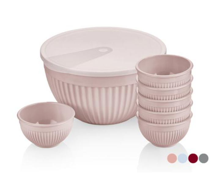 Royalford RF10782 7 Piece Bowl Set - Beige - Zoom Image